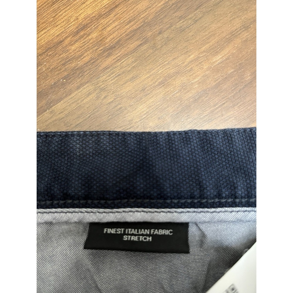 Boss Hugo Boss Men's 34 Navy Blue Stretch Italian Fabric Casual Pants - Picture 7 of 15